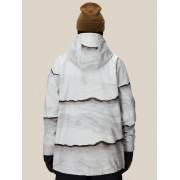 Толстовка 686 waterproof hoody smoke mountain print