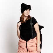 Комбинезон жен. Oneskee mark VII black/coral