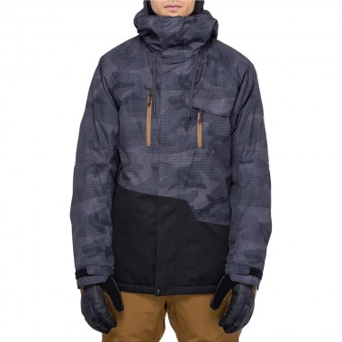 Куртка 686 geo black camo colorblock Куртка 686 geo black camo colorblock