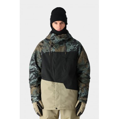Куртка 686 geo cypress green hemisphere colorblock Куртка 686 geo cypress green hemisphere colorblock