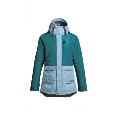 Куртка жен. Airblaster stay wild parka spruce mist Куртка жен. Airblaster stay wild parka spruce mist