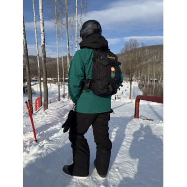 Куртка BroStuff snowstar insulated deep green black Куртка BroStuff snowstar insulated deep green black