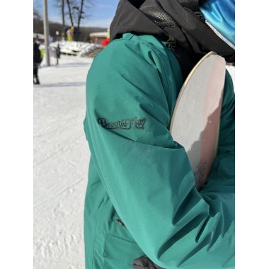 Куртка BroStuff snowstar insulated deep green black Куртка BroStuff snowstar insulated deep green black