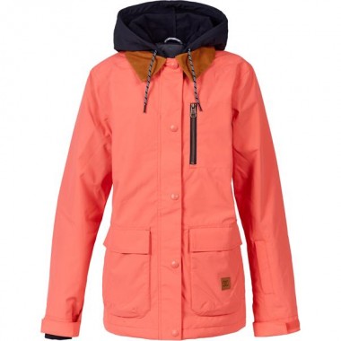 Куртка жен. DC bandwidth hot coral Куртка жен. DC bandwidth hot coral