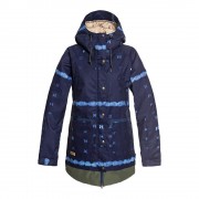 Куртка жен. DC RIJI DARK BLUE MUD CLOTH B