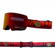 Маска BroStuff stealth california red ion/yellow