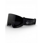 Маска BroStuff powder lightning black ion/yellow