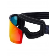 Маска Terro peakpro black red