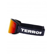 Маска Terro peakpro black red