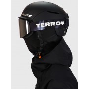 Маска Terro peakpro black silver