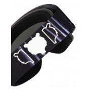 Маска Terro peakpro black silver