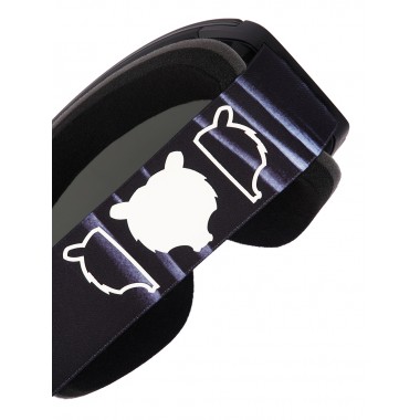 Маска Terro peakpro black silver Маска Terro peakpro black silver