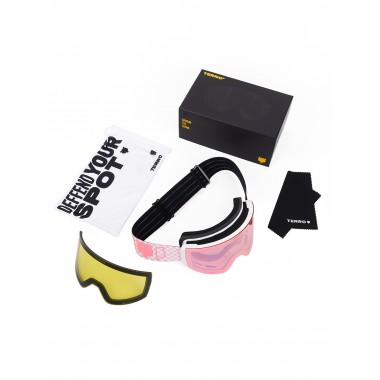 Маска Terro peakpro pink cage Маска Terro peakpro pink cage