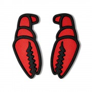 Наклейка на сноуборд CrabGrab mega claw black & red