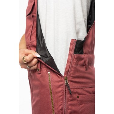 Штаны жен. 686 BLACK MAGIC INSULATED BIB DESERT ROSE SATIN DOBBY Штаны жен. 686 BLACK MAGIC INSULATED BIB DESERT ROSE SATIN DOBBY