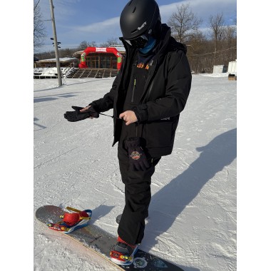 Полукомбинезон BroStuff backcountry insulated bib black Полукомбинезон BroStuff backcountry insulated bib black