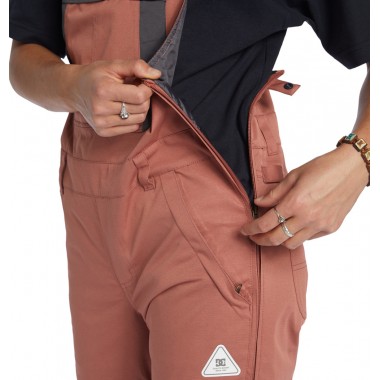 Штаны жен. DC crusade bib cedar wood Штаны жен. DC crusade bib cedar wood