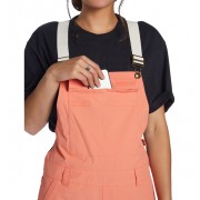 Штаны жен. DC valiant bib coral