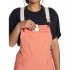 Штаны жен. DC valiant bib coral Штаны жен. DC valiant bib coral