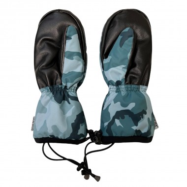 Варежки BroStuff Camo Teal Black Варежки BroStuff Camo Teal Black