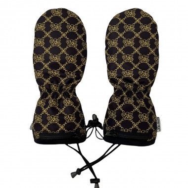 Варежки BroStuff Fashion Black Gold Варежки BroStuff Fashion Black Gold