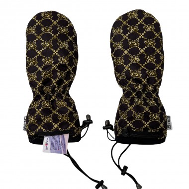 Варежки BroStuff Fashion Black Gold Варежки BroStuff Fashion Black Gold