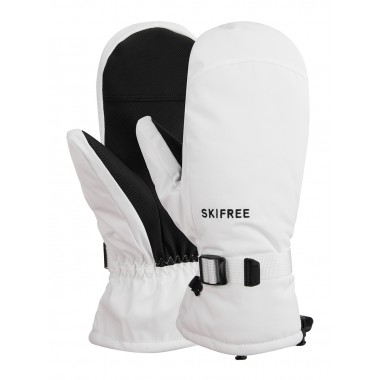 Варежки Prime - skifree s1 белый Варежки Prime - skifree s1 белый