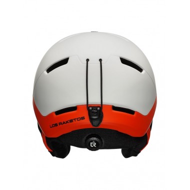 Шлем Los Raketos flood white orange Шлем Los Raketos flood white orange