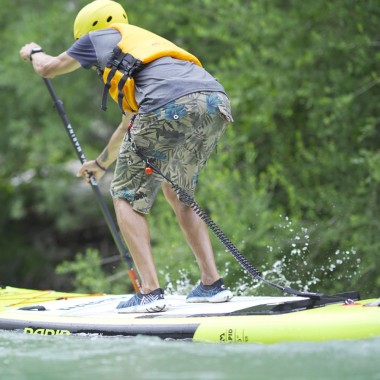 Лиш с чекой безопасности Aqua Marina River Leash 9'/7mm Лиш с чекой безопасности Aqua Marina River Leash 9'/7mm