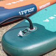 Насос высокого давления ручной (двойного действия) Aqua Marina liquid air v1 black