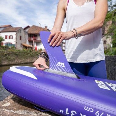 Плавник для SUP-доски Aqua Marina racing fin with am logo purple 9,5" (safs) Плавник для SUP-доски Aqua Marina racing fin with am logo purple 9,5" (safs)