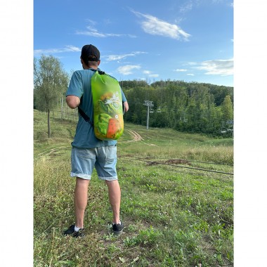 Гермомешок водонепроницаемый BroStuff dry bag 30l neon green Гермомешок водонепроницаемый BroStuff dry bag 30l neon green