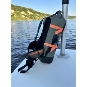 Рюкзак водонепроницаемый BroStuff dry bag 35l forest green/black