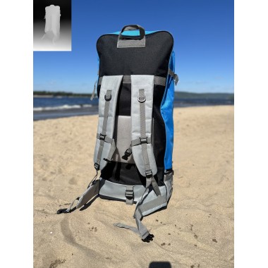 Рюкзак для сап борда BroStuff pro blue grey black XL Рюкзак для сап борда BroStuff pro blue grey black XL
