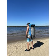 Рюкзак для сап борда BroStuff pro blue grey black XL