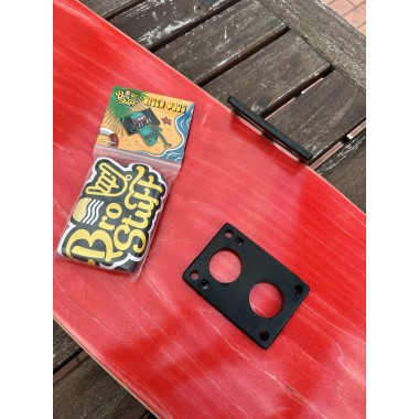 Подкладки для скейтборда BroStuff black 6mm Подкладки для скейтборда BroStuff black 6mm