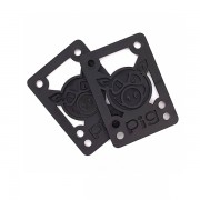 Подкладки для скейтборда Pig piles 1/8" hard risers black