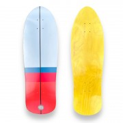 Дека для круизера, скейтборда BroStuff lawa red grey 32x10.5