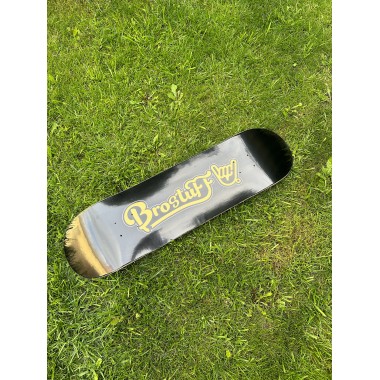 Дека для скейтборда BroStuff original logo black 8.25x31.625 Дека для скейтборда BroStuff original logo black 8.25x31.625