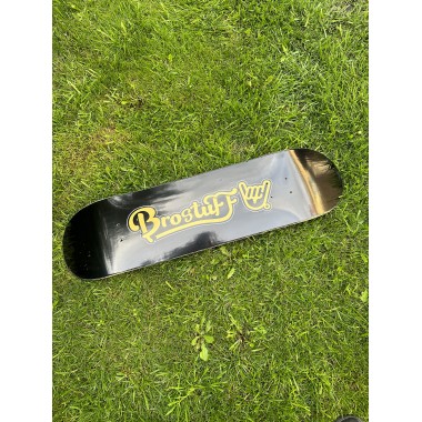 Дека для скейтборда BroStuff original logo black 8.25x31.625 Дека для скейтборда BroStuff original logo black 8.25x31.625