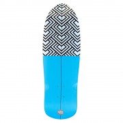 Дека для круизера, скейтборда BroStuff geometric blue 32x10.5