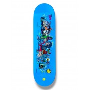 Дека для скейтборда BroStuff crazy party blue 8.375