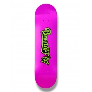 Дека для скейтборда BroStuff original logo pink 8.25x31.625