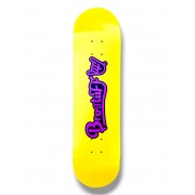Дека для скейтборда BroStuff original logo yellow 8.125x31.68