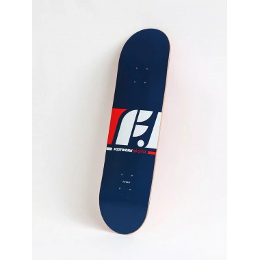 Дека для скейтборда Footwork classic logo navy 8.25x31.75 Дека для скейтборда Footwork classic logo navy 8.25x31.75