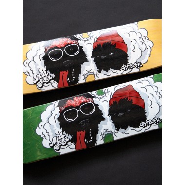 Дека для скейтборда Футворк progress мишгэнг банда зеленый 8.125x31.625 Дека для скейтборда Футворк progress мишгэнг банда зеленый 8.125x31.625