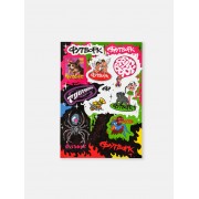 Дека для скейтборда Футворк progress игла оранжевый full shape XL 8.125x32.25