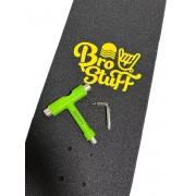 Ключ для скейтборда BroStuff Т-образный зелёный