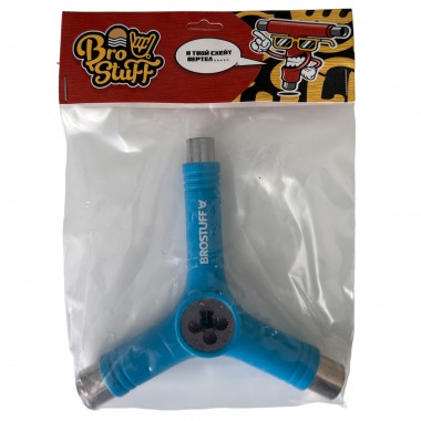 Ключ для скейтборда BroStuff Y-образный голубой Ключ для скейтборда BroStuff Y-образный голубой