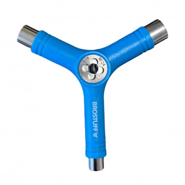 Ключ для скейтборда BroStuff Y-образный голубой Ключ для скейтборда BroStuff Y-образный голубой